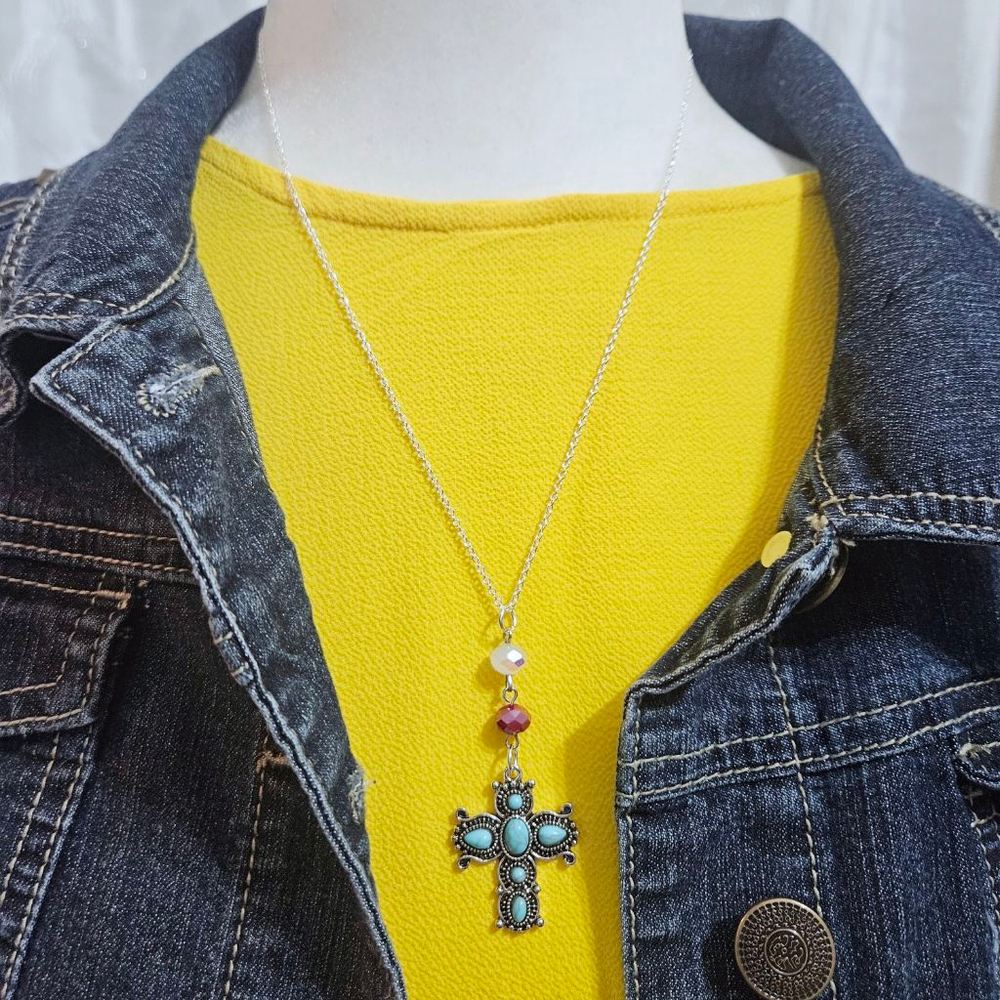 Western Style Boho Handmade Pendant Necklace